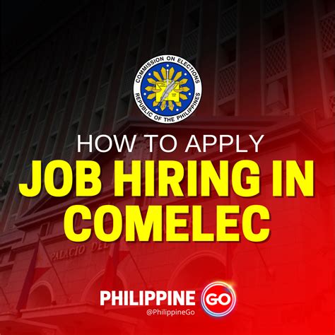 COMELEC Job Application Guide [Updated].